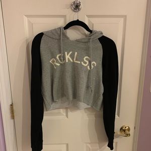 Cropped Young and Reckless Sweatshirt